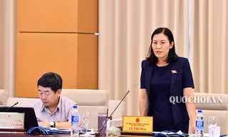 Chủ nhiệm Uỷ ban Tư pháp Lê Thị Nga