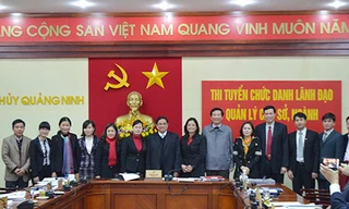 Quảng Ninh là một trong số các địa phương thi tuyển cán bộ lãnh đạo. Ảnh QN