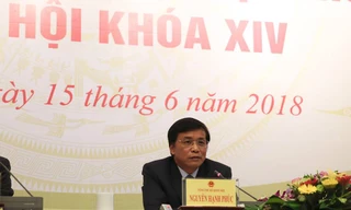 Tổng thư ký Nguyễn Hạnh Phúc. Ảnh Như Ý