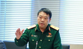 Thiếu tướng Sùng Thìn Cò. Ảnh Như Ý