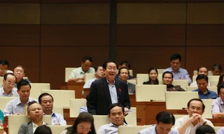 Bộ trưởng Bộ Nội vụ Lê Vĩnh Tân. Ảnh Như Ý