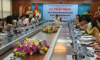 Bộ TT&TT phát động cuộc thi viết về chủ đề “Việt Nam - Quá trình hội nhập quốc tế”.
