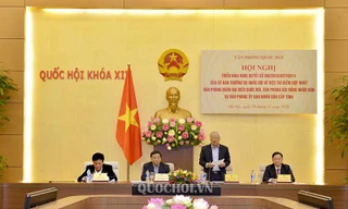 Văn phòng Quốc hội tổ chức Hội nghị triển khai Nghị quyết số 580