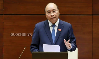 Thủ tướng Chính phủ Nguyễn Xuân Phúc trả lời chất vấn tại Quốc hội