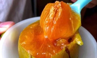 Hồng da tre ăn như thạch hút khách Hà thành dịp Tết trung thu