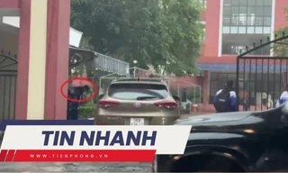 TIN NHANH: Vụ học sinh đứng chào xe giáo viên khi trời lạnh, Sở GD&ĐT nói gì?