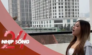 NHỊP SỐNG 24: Quán cà phê Hà Nội gây sốt với view 'há miệng nuốt tàu' 
