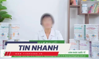 TIN NHANH: Bác sĩ dinh dưỡng nói gì trong video quảng cáo sữa giả? Động đất 'như xe tải đâm vào nhà'