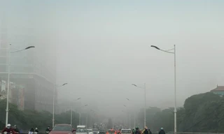 Sương mù bao phủ miền Bắc