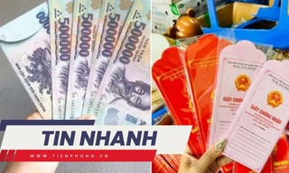 TIN NHANH: Rao bán và sử dụng bao lì xì in hình sổ đỏ, tiền Việt Nam bị xử lý ra sao?
