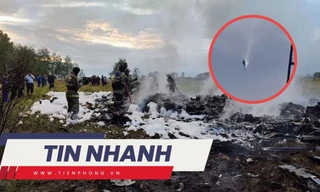 TIN NHANH: Máy bay chở trùm Wagner rơi thế nào? Sau VinFast, ông chủ Zalo nộp hồ sơ IPO tại Mỹ