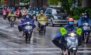 Bắc bộ đón mưa dông vào cuối tuần