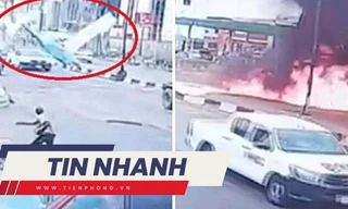TIN NHANH: Máy bay lao xuống đường đông người rồi bốc cháy; Ông Trump nói có thể đối mặt 561 năm tù