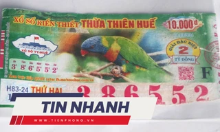 TIN NHANH: Vì sao hết thời hạn kháng cáo nhưng chưa trả thưởng 2 tỉ đồng trúng vé số?