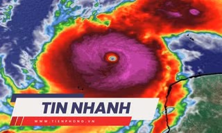 TIN NHANH: Sức mạnh khủng khiếp của siêu bão mạnh nhất hành tinh Milton