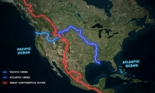 Duy nhất con sông nhỏ này trên thế giới chảy vào hai đại dương