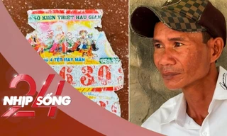 NHỊP SỐNG 24: Tình cảnh của người đàn ông làm rách 2 tờ vé số trúng giải độc đắc 