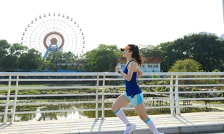 'Hot girl' mới của chạy phong trào Bế Thanh Nhàn: 'Chạy cho tôi sức khỏe và bạn bè'