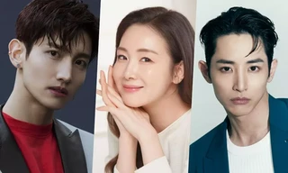 'Nữ hoàng nước mắt' Choi Jiwoo xuất hiện bên hai 'mỹ nam giai trẻ' sau lùm xùm cá nhân