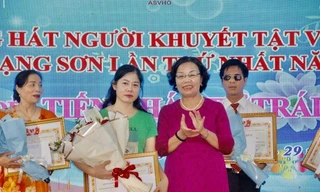 Lạng Sơn: Hội thi tiếng hát người khuyết tật - trẻ mồ côi lần thứ I