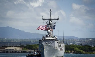 Chiến hạm Mỹ cập cảng Philippines