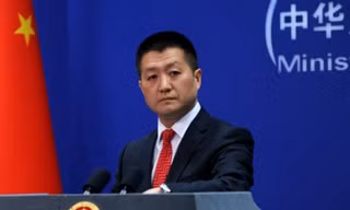 Phát ngôn viên Bộ Ngoại giao Trung Quốc Lục Khảng. Ảnh minh hoạ