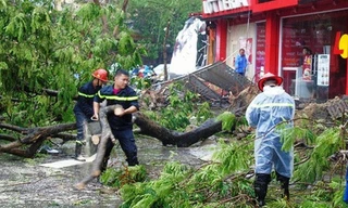 Công tác ứng phó bão số 4 đang được tích cực thực hiện. Ảnh minh hoạ