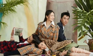 Trần Đình, vợ trẻ kém 31 tuổi của đạo diễn Trương Nghệ Mưu, lần đầu chụp ảnh hoạ báo và chia sẻ về cuộc hôn nhân gây tranh c