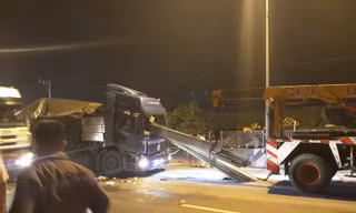 Hiện trường vụ tai nạn. Ảnh: ATGT