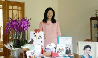 Bức ảnh bà Yingluck chia sẻ trên Facebook.