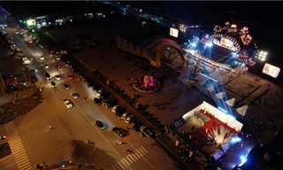 Nhìn lại sân khấu Chung khảo phía Bắc HHVN 2018 từ góc máy flycam