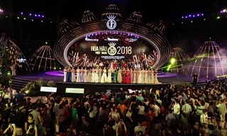 Toàn cảnh đêm Chung khảo phía Bắc Hoa hậu Việt Nam 2018