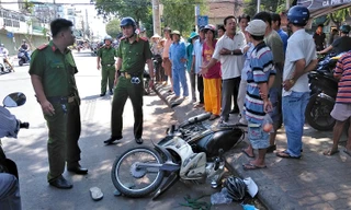 Hiện trường vụ việc.