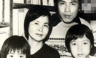 BTV Lưu Minh Vũ (phải) chụp chung cùng bố Lưu Quang Vũ, má Xuân Quỳnh và em trai Lưu Quỳnh Thơ. Ảnh tư liệu