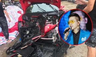 Tuấn Hưng lên tiếng về vụ siêu xe 16 tỷ bị tai nạn 