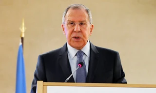 Ngoại trưởng Nga Sergei Lavrov. Ảnh: Reuters