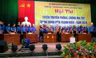 Hội thi tuyên truyền phòng, chống ma túy trong đoàn viên thanh niên là một trong những hoạt động thường niên của huyện Cam Lộ. Ảnh: T.Truyền