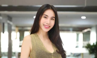 Ca sĩ Thuỷ Tiên.