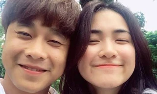 Hoà Minzy và bạn trai Nguyễn Minh Hải.