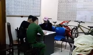 "Hotgirl Bella" tại cơ quan công an.