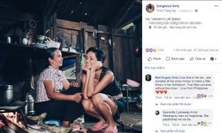 Ảnh đời thường bình dị của H'hen Niê được trang fanpage Gorgeous Girls đăng tải, với lượng tương tác kỷ lục.