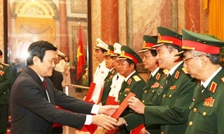 Chủ tịch nước, Thủ tướng được phong tướng cấp nào?