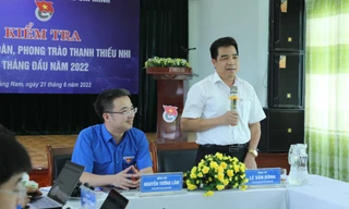 Bí thư Trung ương Đoàn kiểm tra công tác Đoàn và phong trào thanh thiếu niên tại Quảng Nam