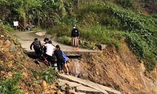 Quảng Nam di dời khẩn gần 500 người vì sạt lở