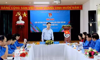 Bí thư Trung ương Đoàn kiểm tra công tác đoàn và phong trào thanh thiếu nhi tỉnh Quảng Nam