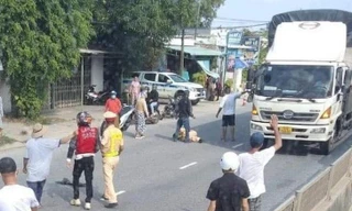 Tông trọng thương công an khi bị thổi dừng xe