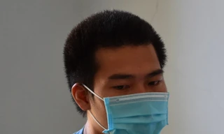 Đối tượng Nguyễn Minh Tiến. Ảnh CA