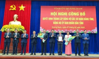 2 Phó Bí thư Tỉnh ủy Quảng Nam giữ thêm chức vụ mới