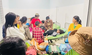 Một huyện miền núi Quảng Nam ghi nhận hơn 200 trẻ sốt phát ban