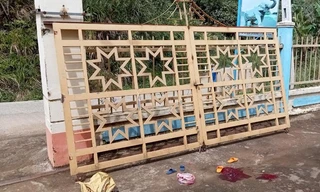 Hiện trường vụ việc. Ảnh CTV